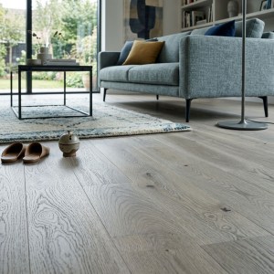 PARQUET PREFINITI - Frassino 1 Strip - Verniciato Opaco Grigio - Spazzolato-12